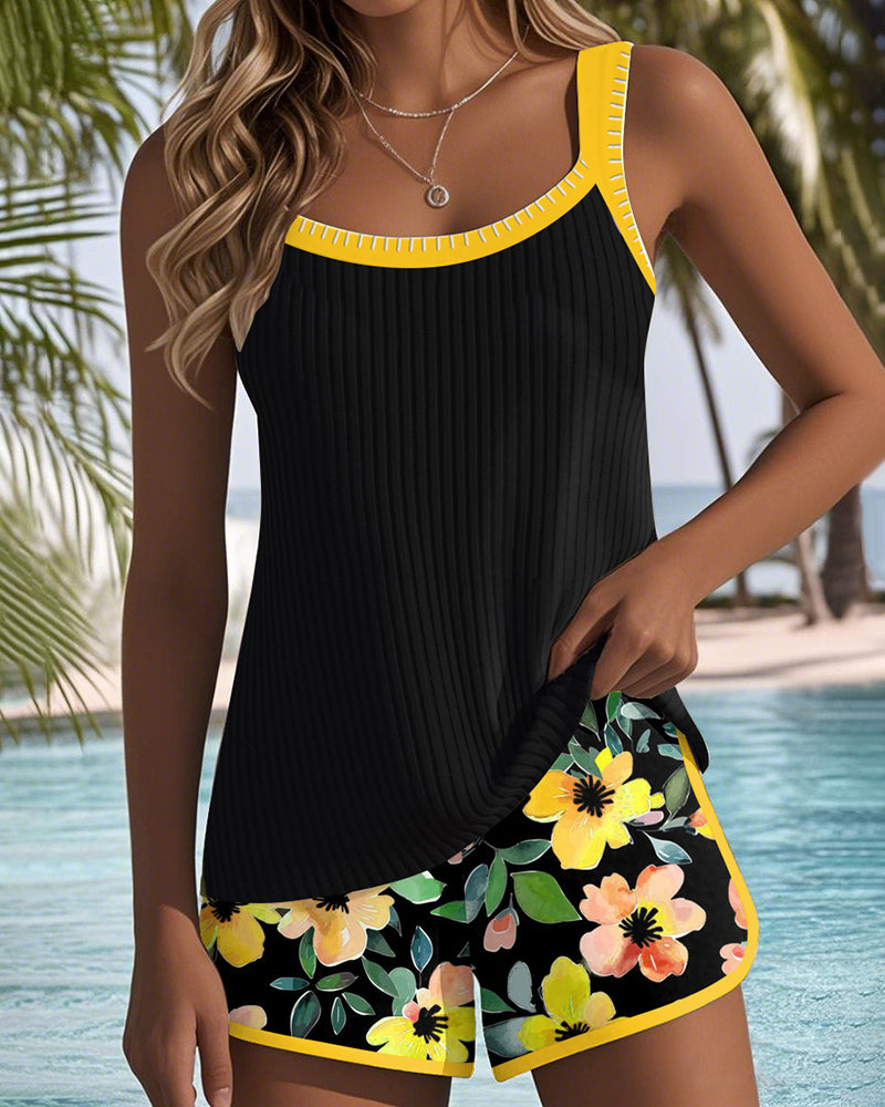 Laluna® | Elegáns tankini szett két darabban
