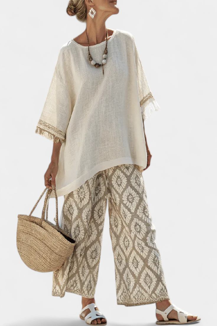 Eduarda - Elegáns Boho Chic Szett