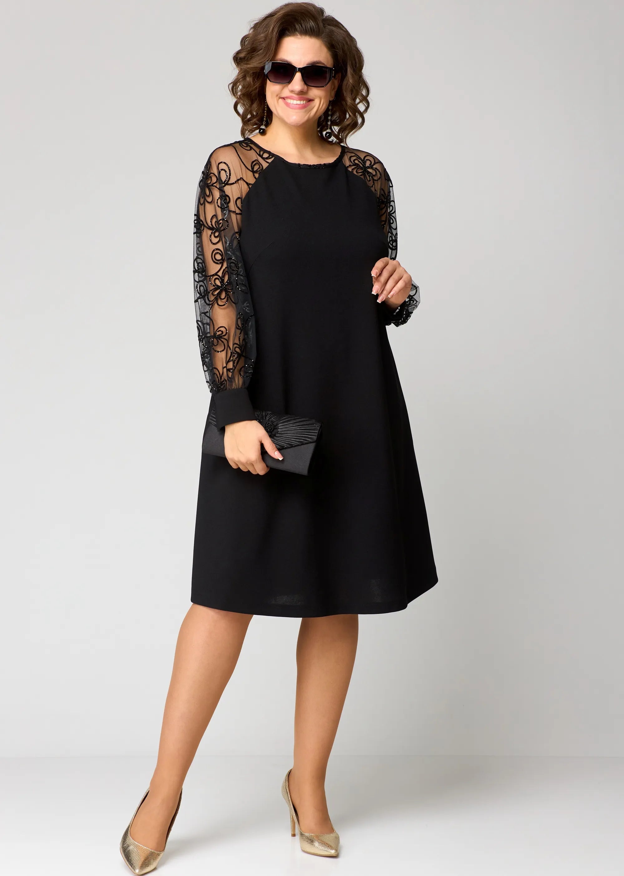 Adèle | Elegáns Midi Ruha