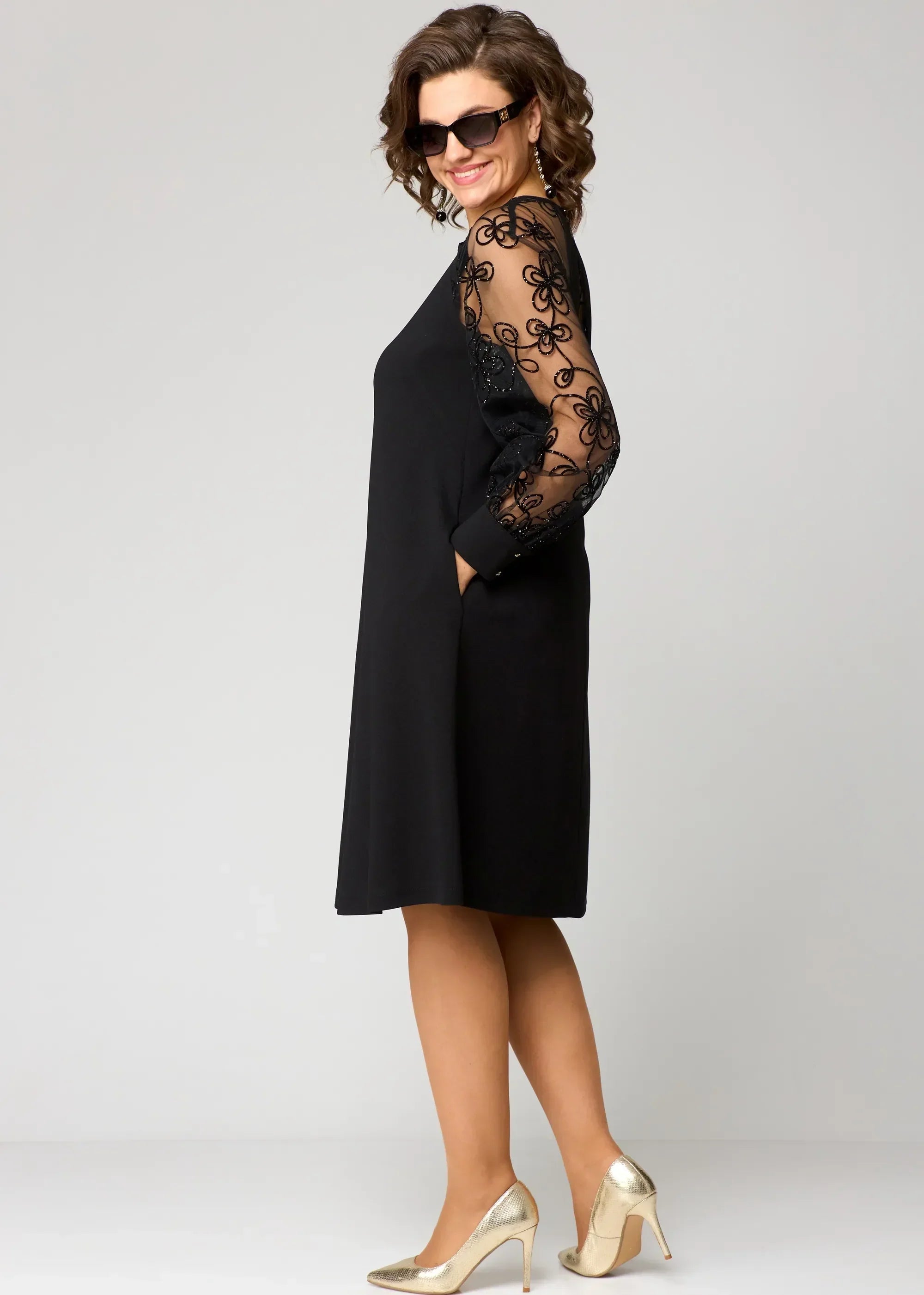 Adèle | Elegáns Midi Ruha