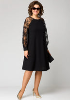 Adèle | Elegáns Midi Ruha