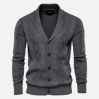 Francisco - Argyle Cardigan Puha Keverék