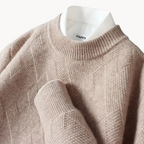 Valentino - Jacquard kötött pulóver