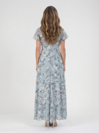 Noémie | Virágmintás Maxi Ruha Chiffonból