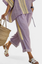 Lorena - Boho Len és Bambusz Szett