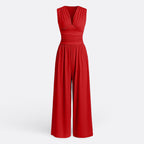 Leonor - Ujjatlan, Széles Lábú Elegáns Overall