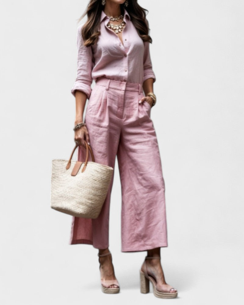 Isadora - Look Casual Chic Rózsaszín