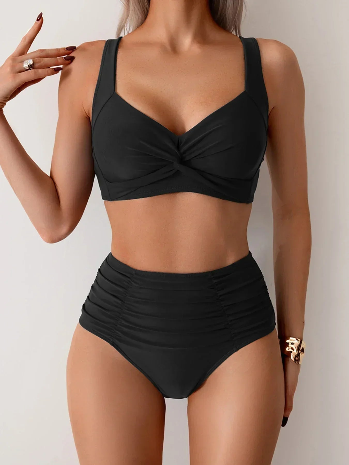 Laluna® | Magas derekú nyári bikini szett