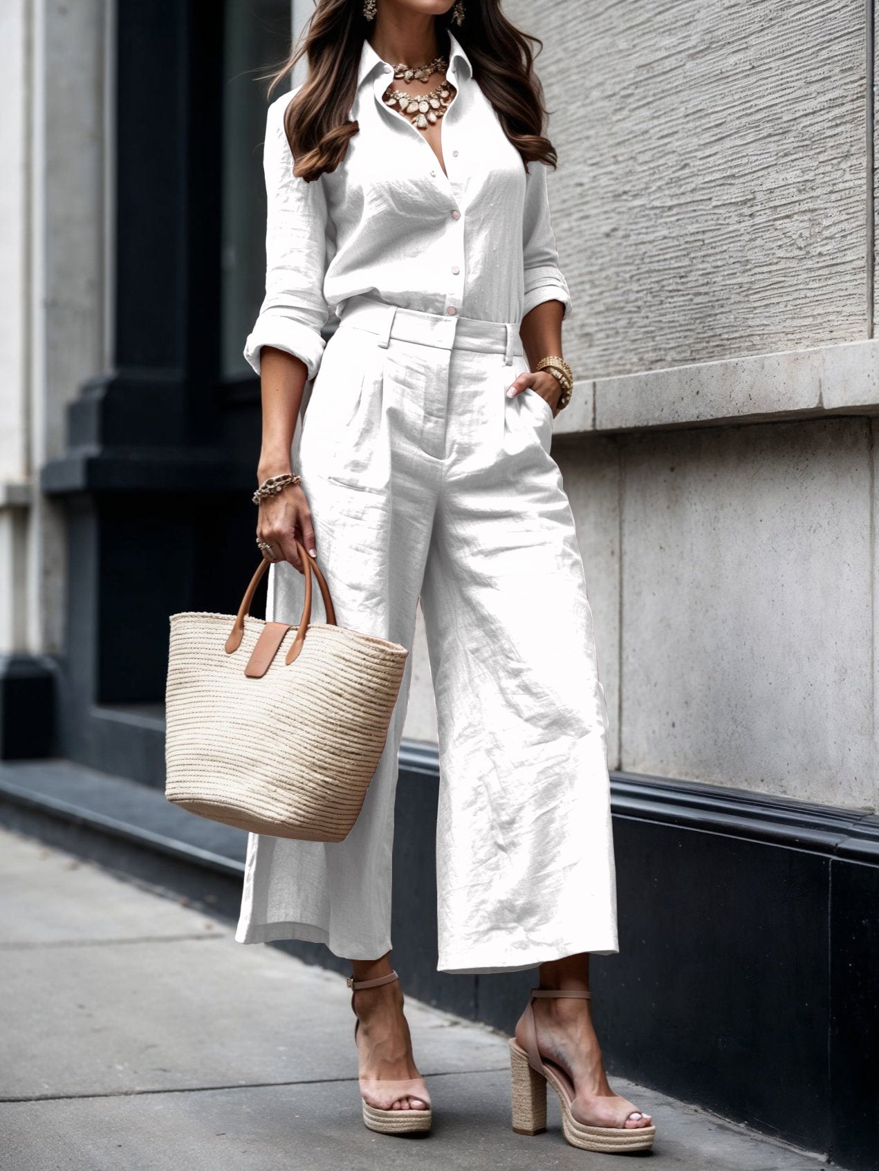 Isadora - Look Casual Chic Rózsaszín