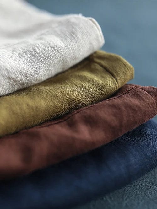 Elvie | Elegáns Vászon Blúz a Nyárra
