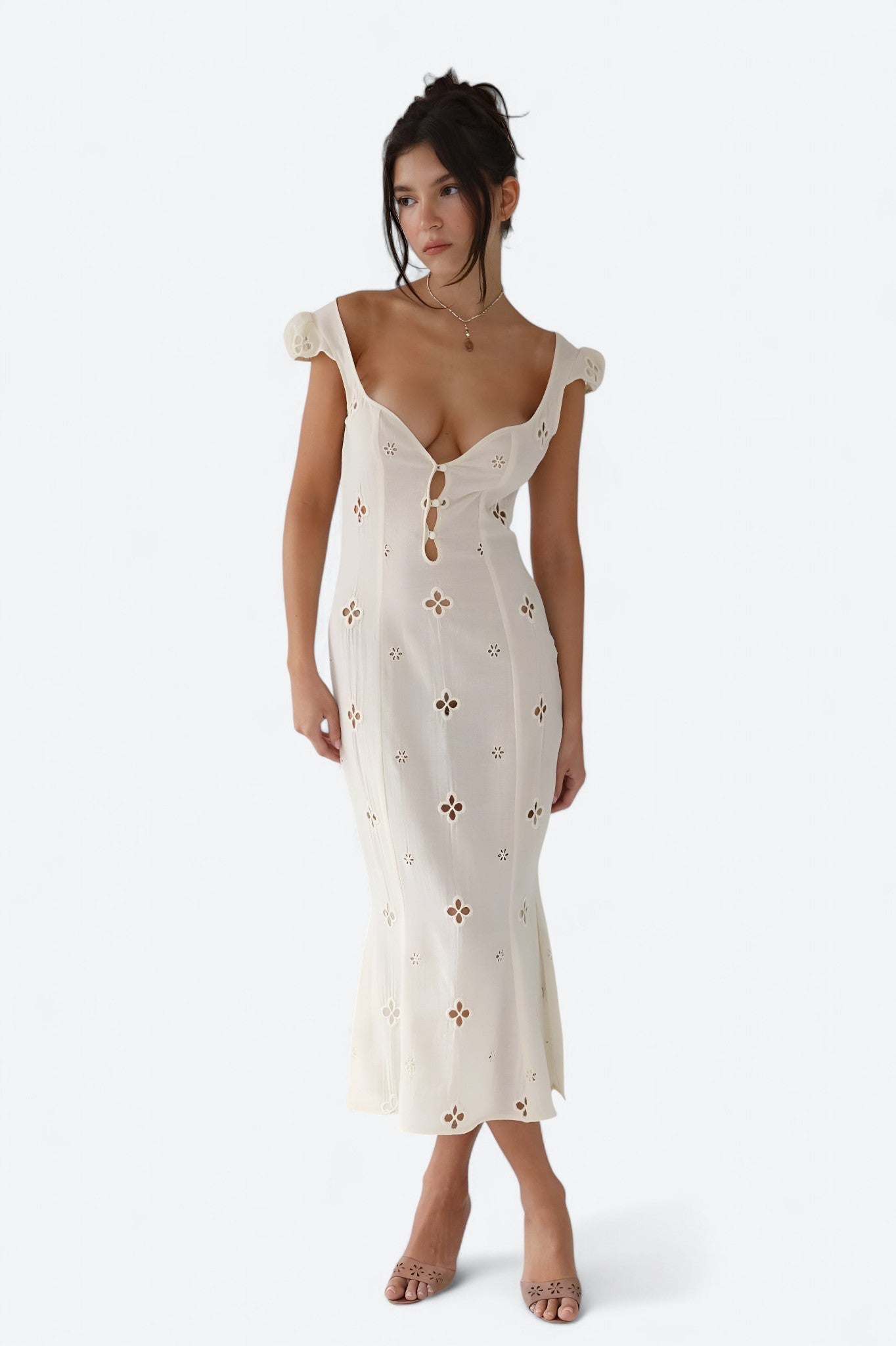Noomi | Vintage midi ruha