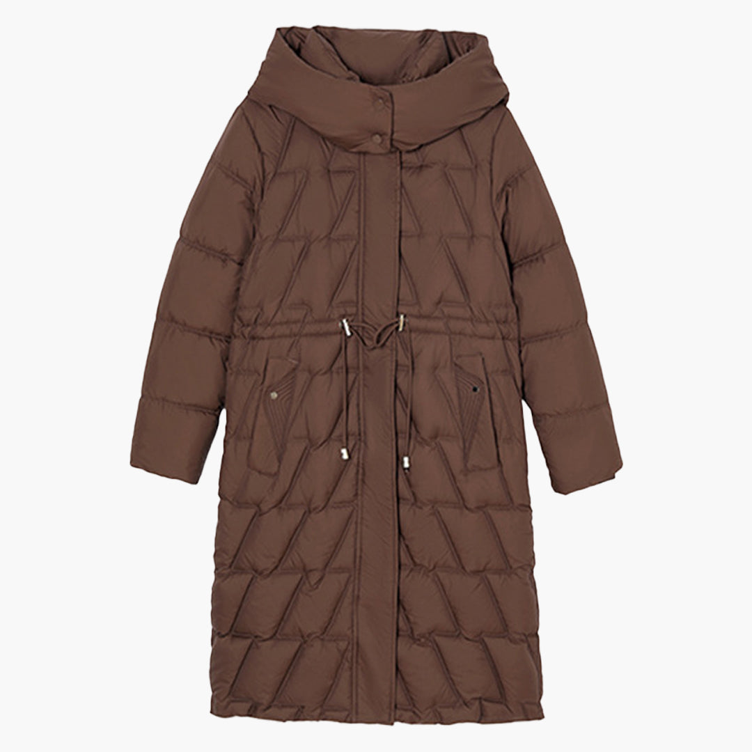 Hanna - Long Quilted Coat