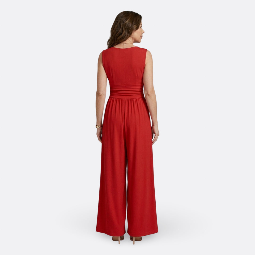 Leonor - Ujjatlan, Széles Lábú Elegáns Overall