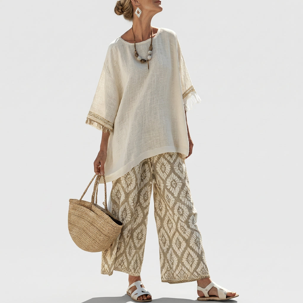 Eduarda - Elegáns Boho Chic Szett