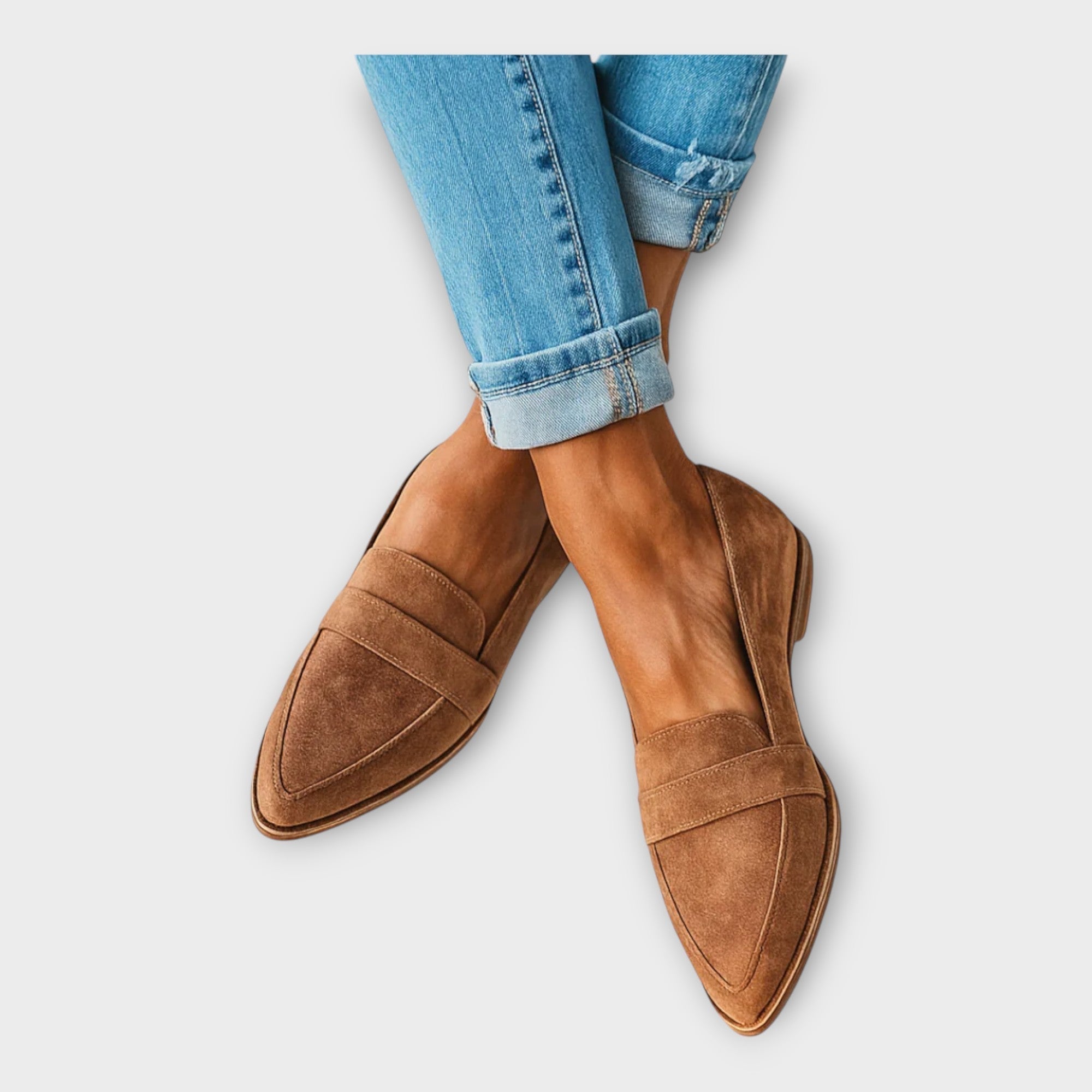Elegáns Loafer Cipők Modern Dizájnnal