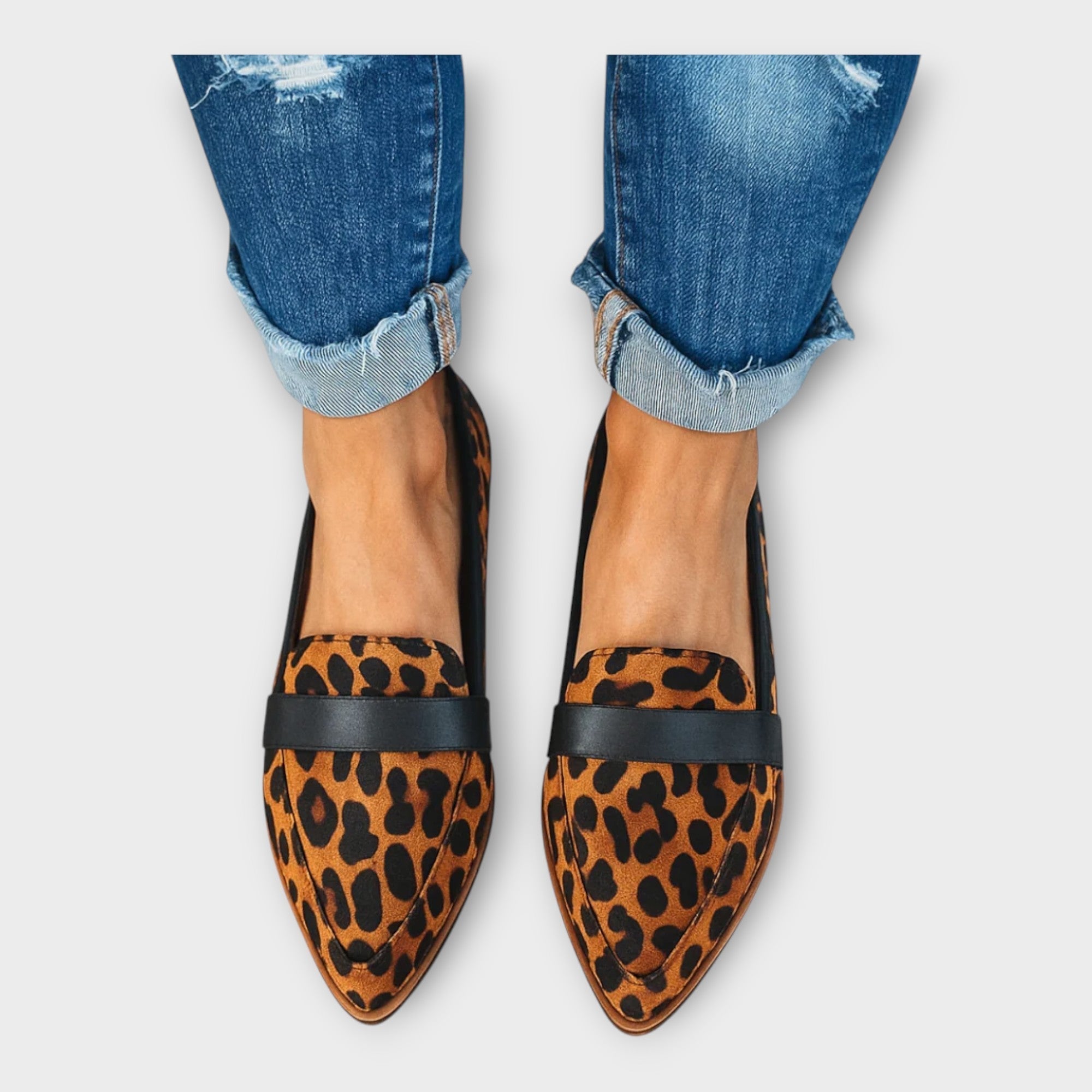 Elegáns Loafer Cipők Modern Dizájnnal