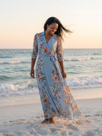 Laure | Virágmintás Maxi Ruha