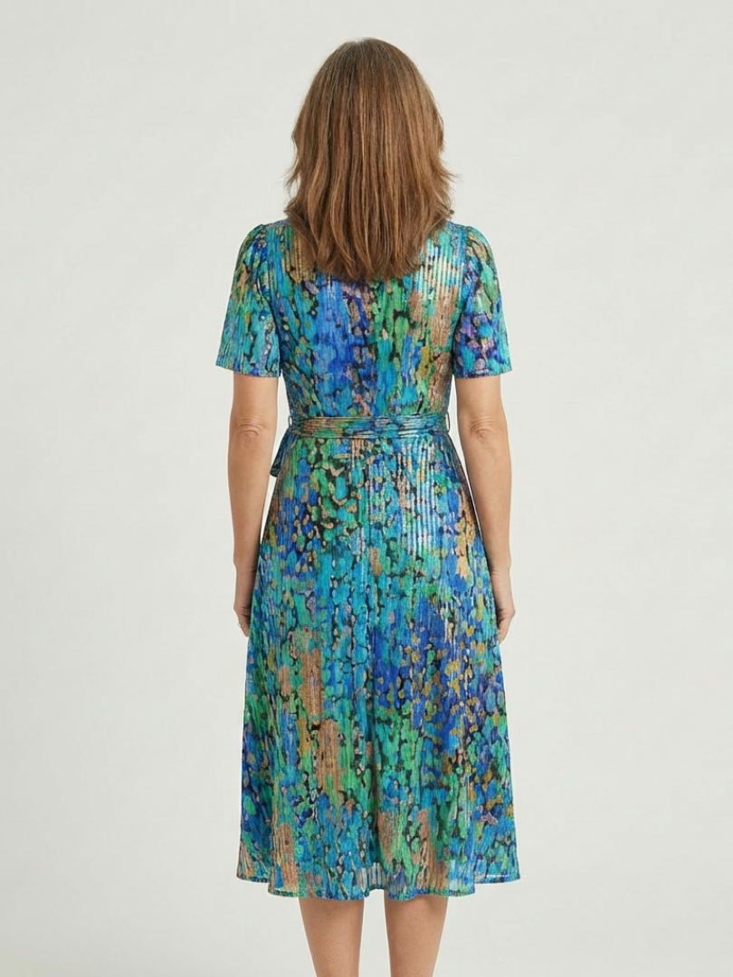 Chloé | Midi Ruha Absztrakt Mintával