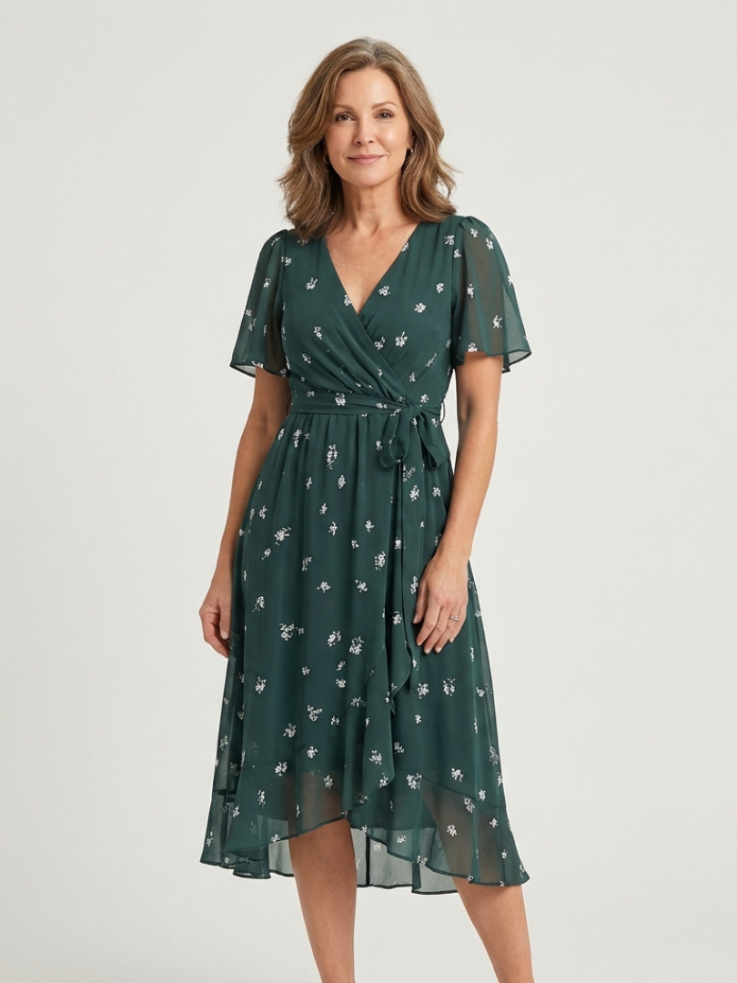 Chloé | Midi Ruha Absztrakt Mintával
